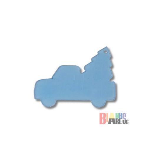 Picture of Pickup Truck With Tree