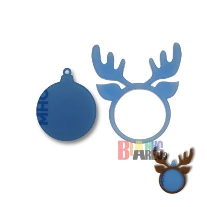 Picture of Bauble With Reindeer Horns