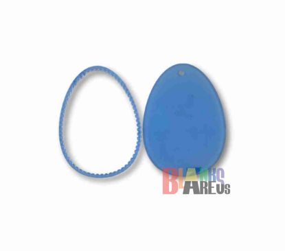 Picture of Egg With Scallop Frame