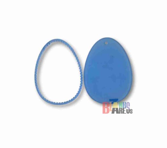 Picture of Egg With Scallop Frame