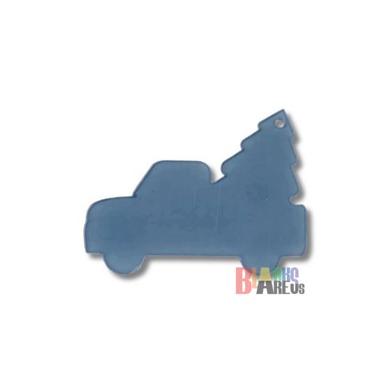 Picture of Pickup Truck With Tree